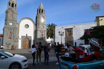 La caravana de Papá Noel inunda Telde de magia y alegría/Francisco Javier Santana.